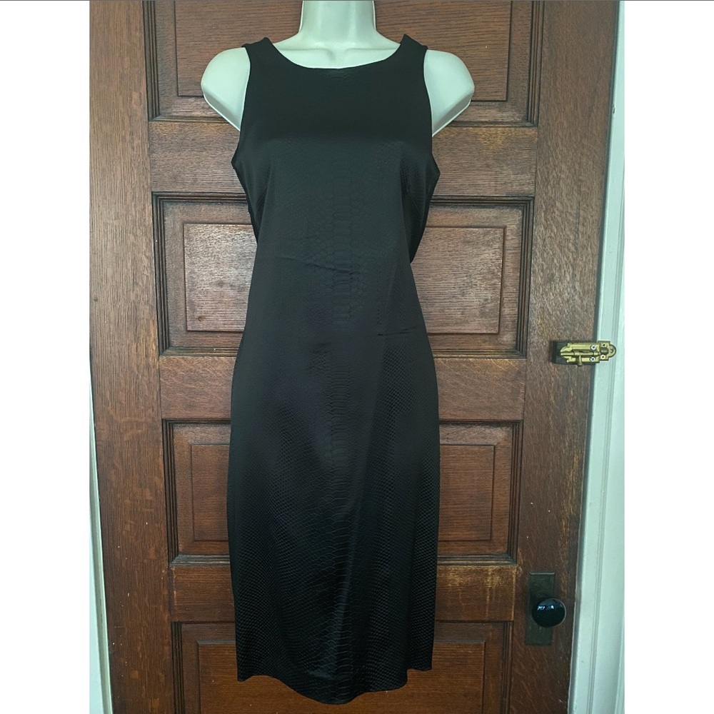 Maje Bodycon Reptile Embossed Dress 38